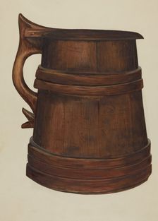 Tankard, c. 1938. Creator: Irving L. Biehn