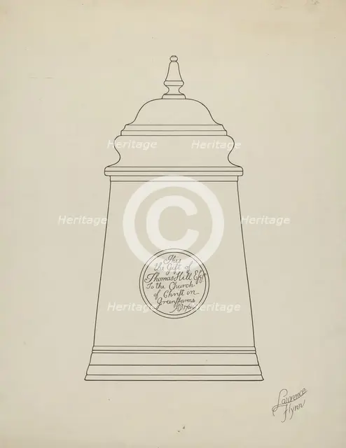 Tankard, c. 1939. Creator: Lawrence Flynn.