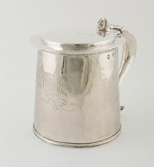 Tankard, England, 17th century. Creator: Unknown