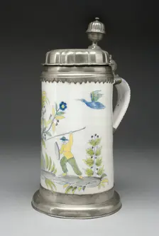 Tankard, Germany, c. 1720. Creator: Unknown