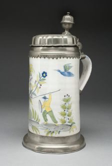Tankard, Germany, c. 1720. Creator: Unknown