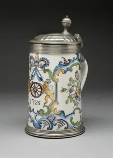 Tankard, Hanau, 1786. Creator: Unknown