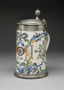 Tankard, Hanau, 1786. Creator: Unknown