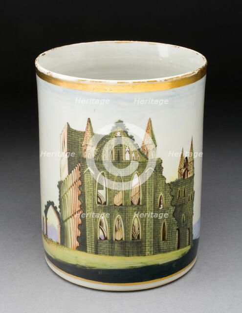 Tankard, Jingdezhen, c. 1785. Creator: Jingdezhen Porcelain.