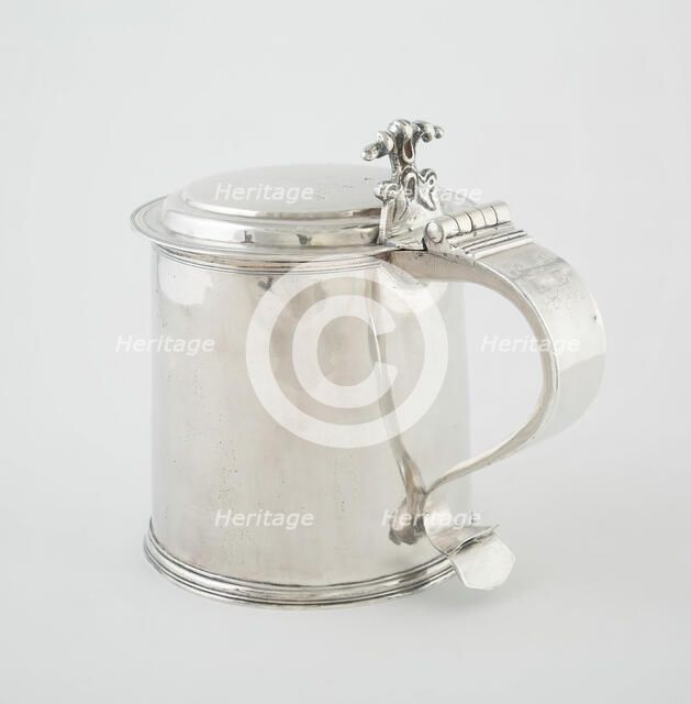 Tankard, London, 1680/81. Creator: Unknown.