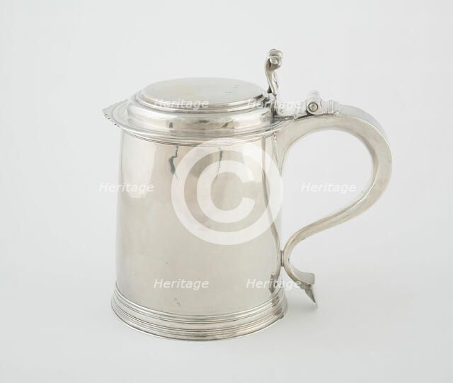 Tankard, London, 1700/01. Creator: William Penstone.
