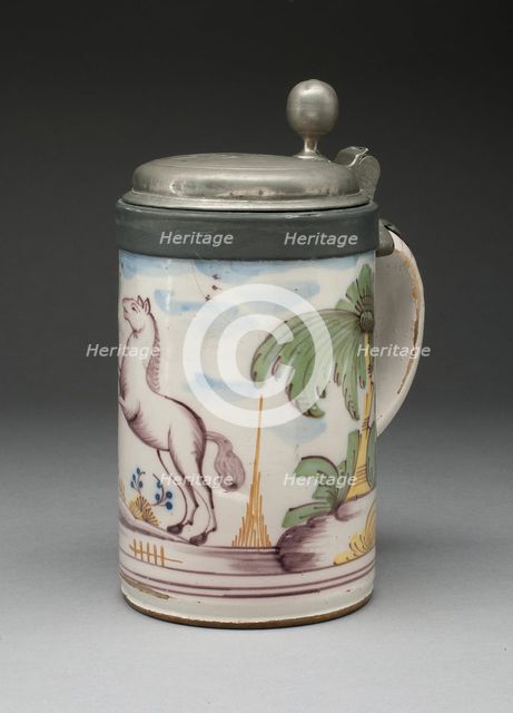 Tankard, Magdeburg, c. 1777. Creator: Unknown.