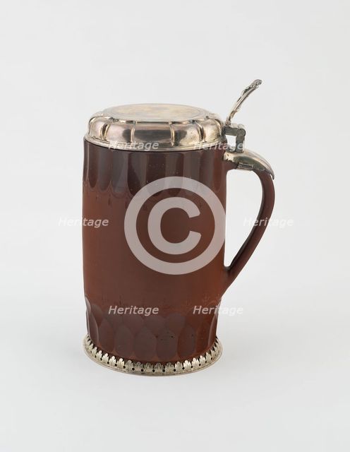 Tankard, Meissen, c. 1710. Creator: Meissen Porcelain.