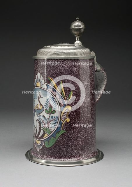 Tankard, Nuremberg, Mid 18th century. Creator: Unknown.