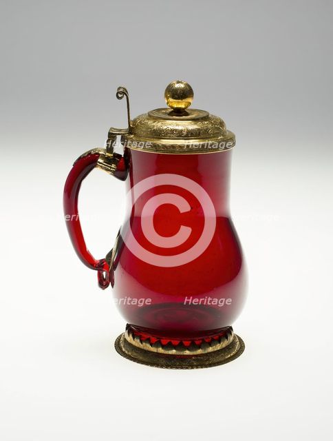 Tankard, Southern Germany, c. 1710. Creator: Unknown.