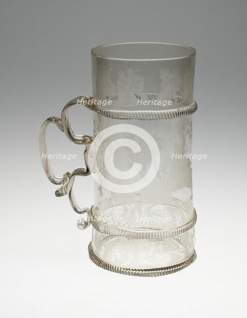 Tankard, Spain, 19th century. Creator: Unknown.