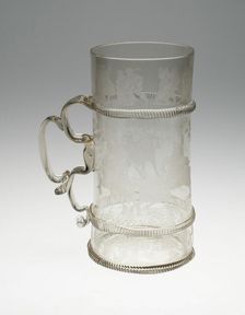 Tankard, Spain, 19th century. Creator: Unknown