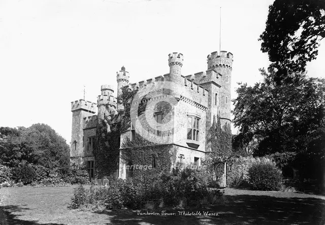 Tankerton Tower, Tankerton, Whitstable, Kent, 1890-1910. Artist: Unknown