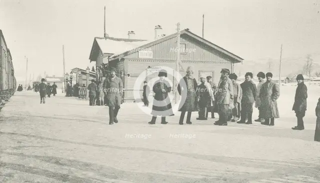 Tankhoy station, 1906. Creator: Unknown.