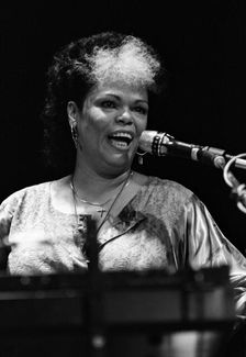 Tania Maria, Fairfield Halls, Croydon, Surrey, July 1987. Artist: Brian O'Connor