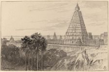 Tanjore, India, 1884/1885. Creator: Edward Lear