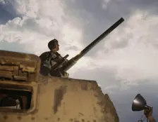 Tank commander, Ft. Knox, Ky., 1942. Creator: Alfred T Palmer