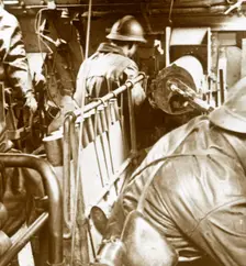 Tank interior, c1914-c1918