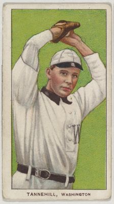 Tannehill, Washington, American League, from the White Border series (T206) for the Ame..., 1909-11. Creator: American Tobacco Company