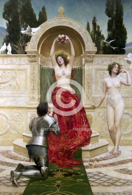 Tannhäuser and Venus, 1901.