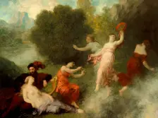 Tannhäuser on the Venusberg, 1864. Creator: Henri Fantin-Latour