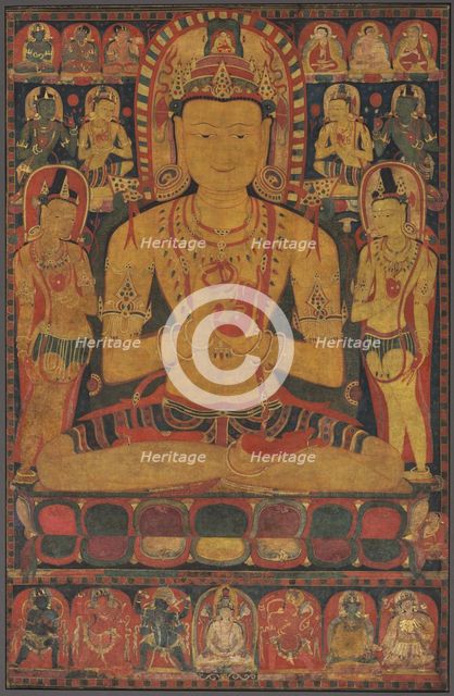 Tantric Buddha Vairochana, c. 1150-1200. Creator: Unknown.