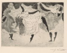 Tänzerinnen (Dancers), 1895. Creator: Lovis Corinth
