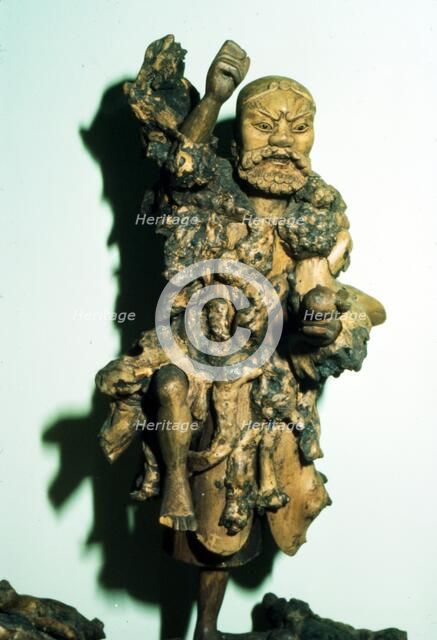 Taoist Hermit, Chinese folk art, c1800. Artist: Unknown.