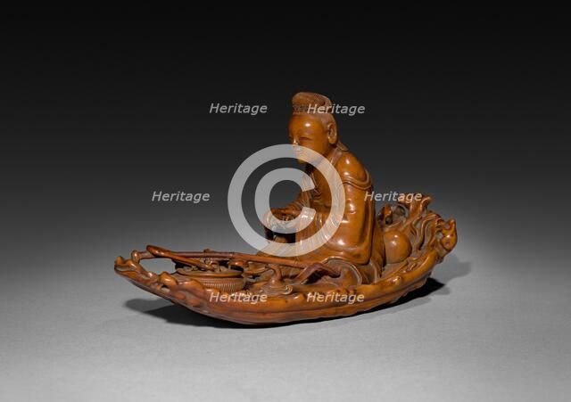 Taoist Immortal He Xiangu, 1700s. Creator: Unknown.