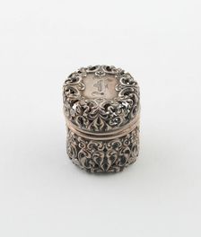 Tape Measure Drum, United States, c. 1890. Creator: Unknown