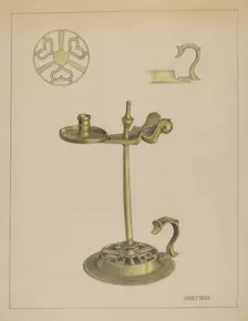 Taper Jack, c. 1936. Creator: Janet Riza