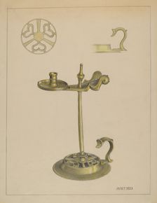 Taper Jack, c. 1936. Creator: Janet Riza