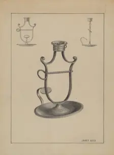Taper Jack, c. 1936. Creator: Janet Riza