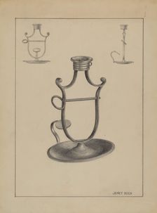 Taper Jack, c. 1936. Creator: Janet Riza