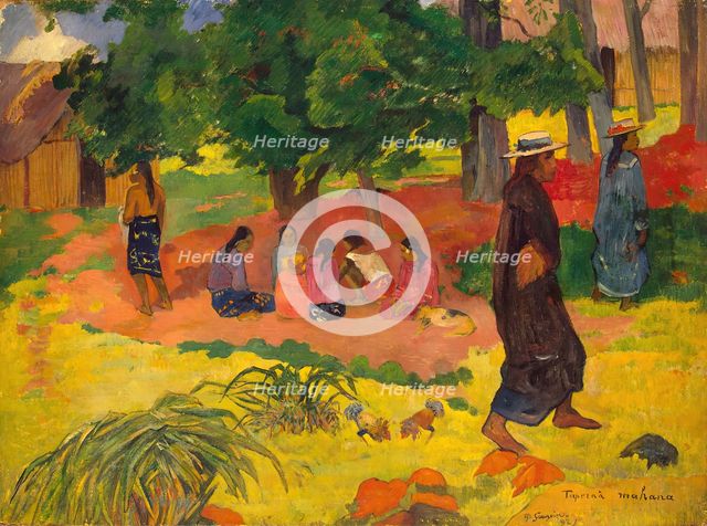 Taperaa Mahana, 1892. Creator: Paul Gauguin.