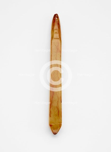 Tapered pendant, Late Neolithic period, ca. 3300-2250 BCE. Creator: Unknown.