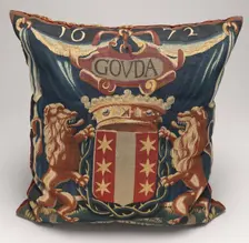 Tapestry-covered Cushion, c. 1675/1725. Creator: Unknown