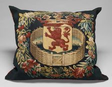 Tapestry-covered Cushion, c. 1675/1725. Creator: Unknown