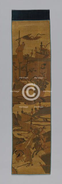 Tapestry, China, Qing Dynasty (1644-1912), 19th century. Creator: Unknown.