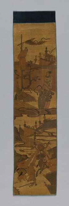 Tapestry, China, Qing Dynasty (1644-1912), 19th century. Creator: Unknown