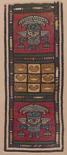 Tapestry Fragment, 700-1370s. Creator: Unknown