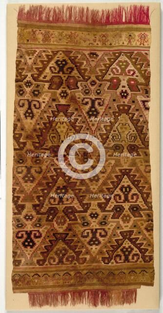 Tapestry Panel, 1000-1460s. Creator: Unknown.