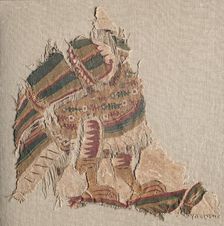 Tapestry with beheaded bird, 800s. Creator: Unknown