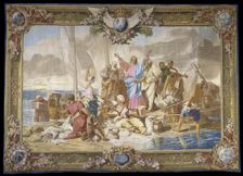 Tapestry: The Miraculous Draught of Fishes (Manufacture Royale des Gobelins), Between 1717 and 1720