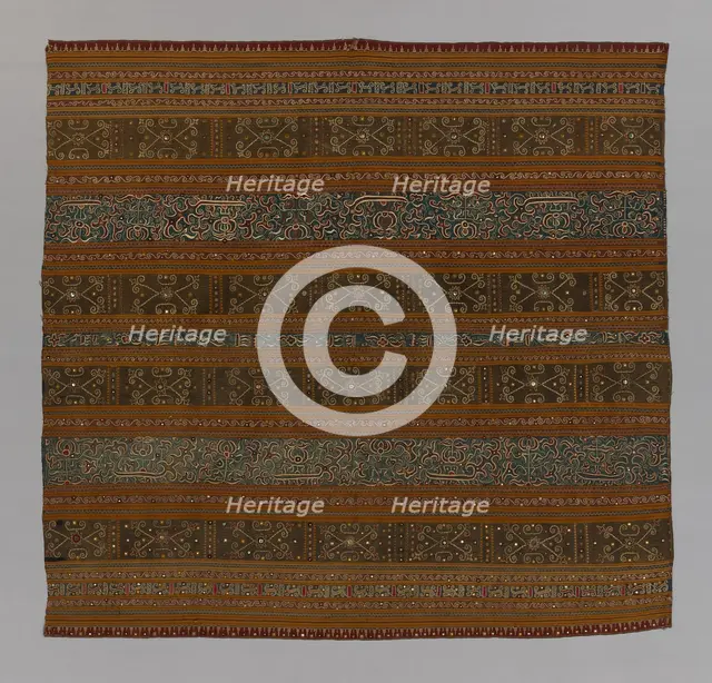 Tapis (Woman's Sarong), Indonesia, 19th century. Creator: Unknown.
