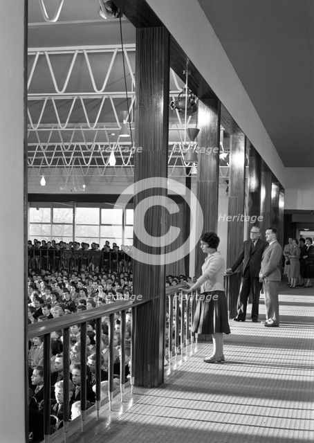 Tapton Hall Secondary Modern School, Sheffield, South Yorkshire, 1960.  Creator: Michael Walters.