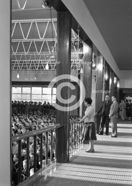 Tapton Hall Secondary Modern School, Sheffield, South Yorkshire, 1960.  Artist: Michael Walters