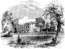 Tapton House, near Chesterfield, the Residence of the Late Mr. G. Stephenson, 1858. Creator: Unknown