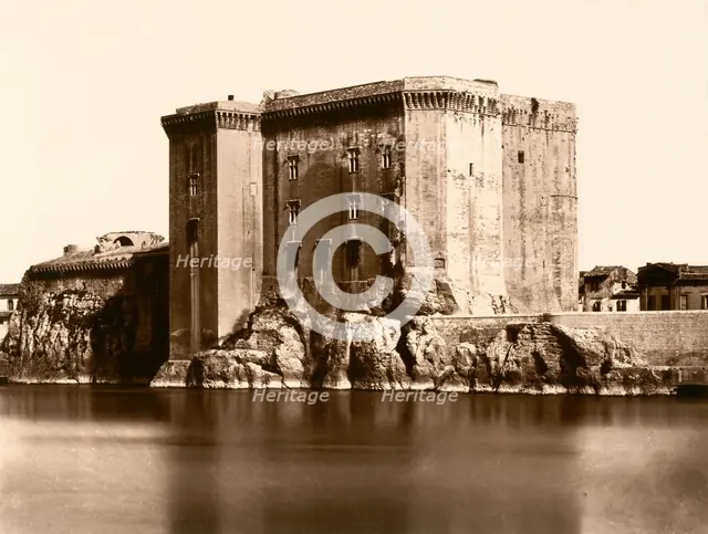 Tarascon, Château, ca. 1862. Creator: Edouard Baldus.