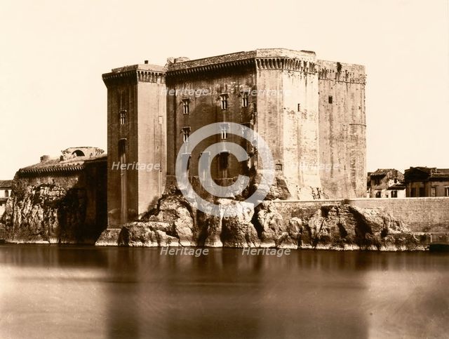 Tarascon, Château, ca. 1862. Creator: Edouard Baldus.